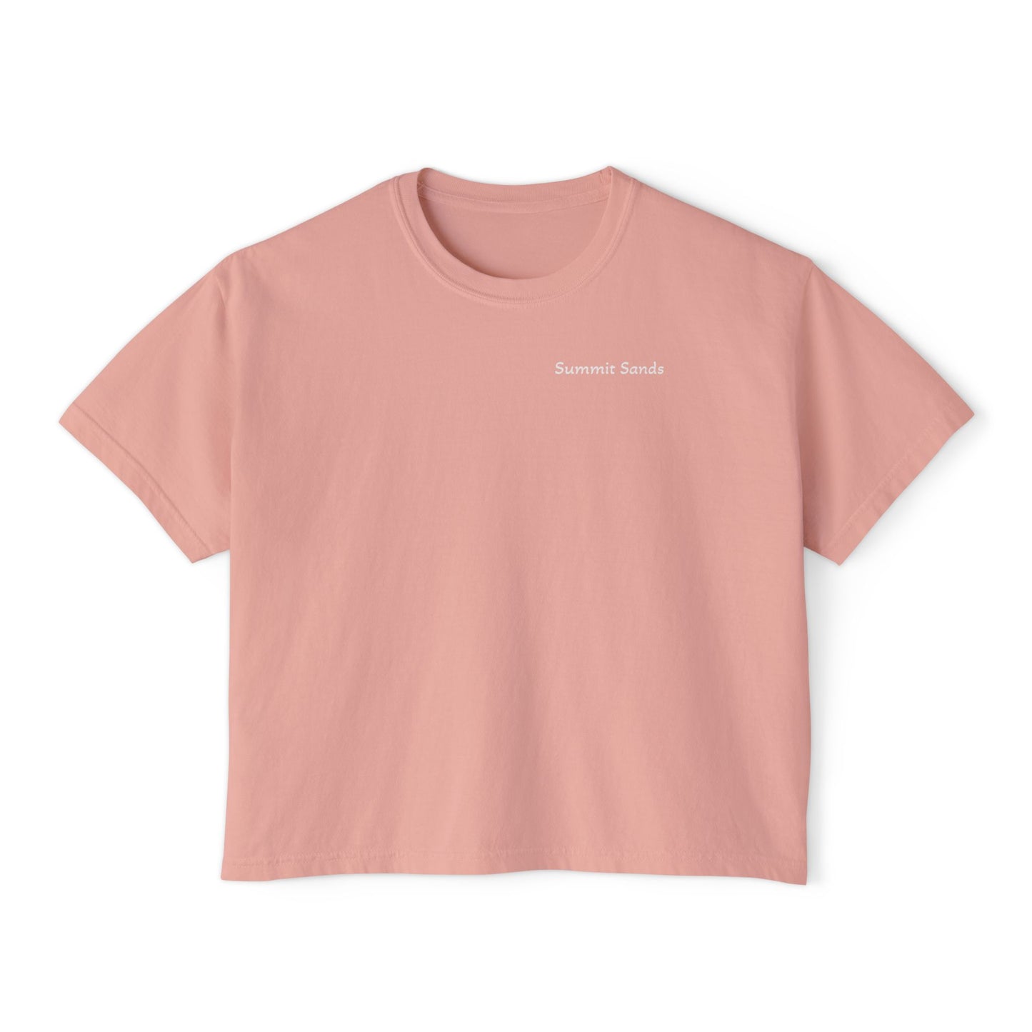 Woman's Boxy Tee White
