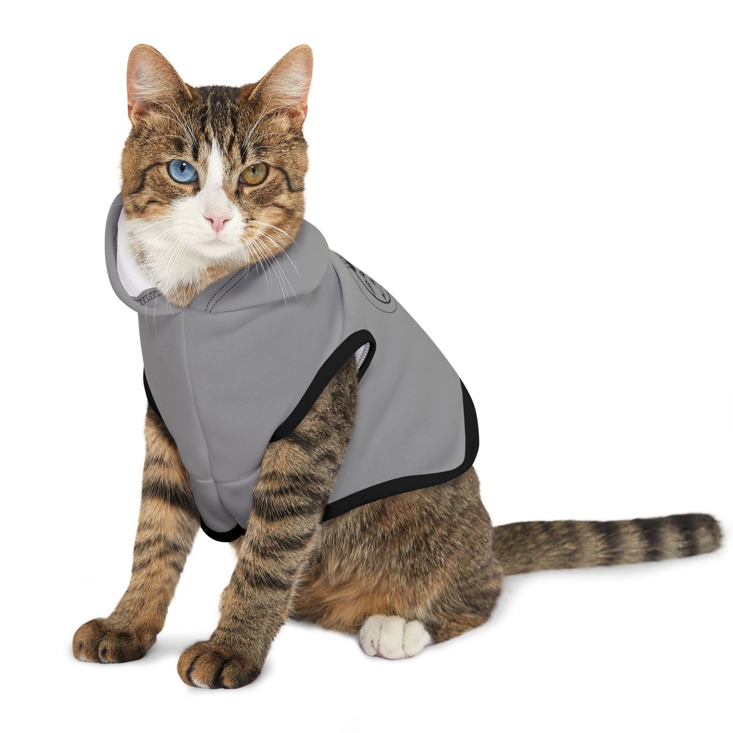Mountain Pet Hoodie Grey