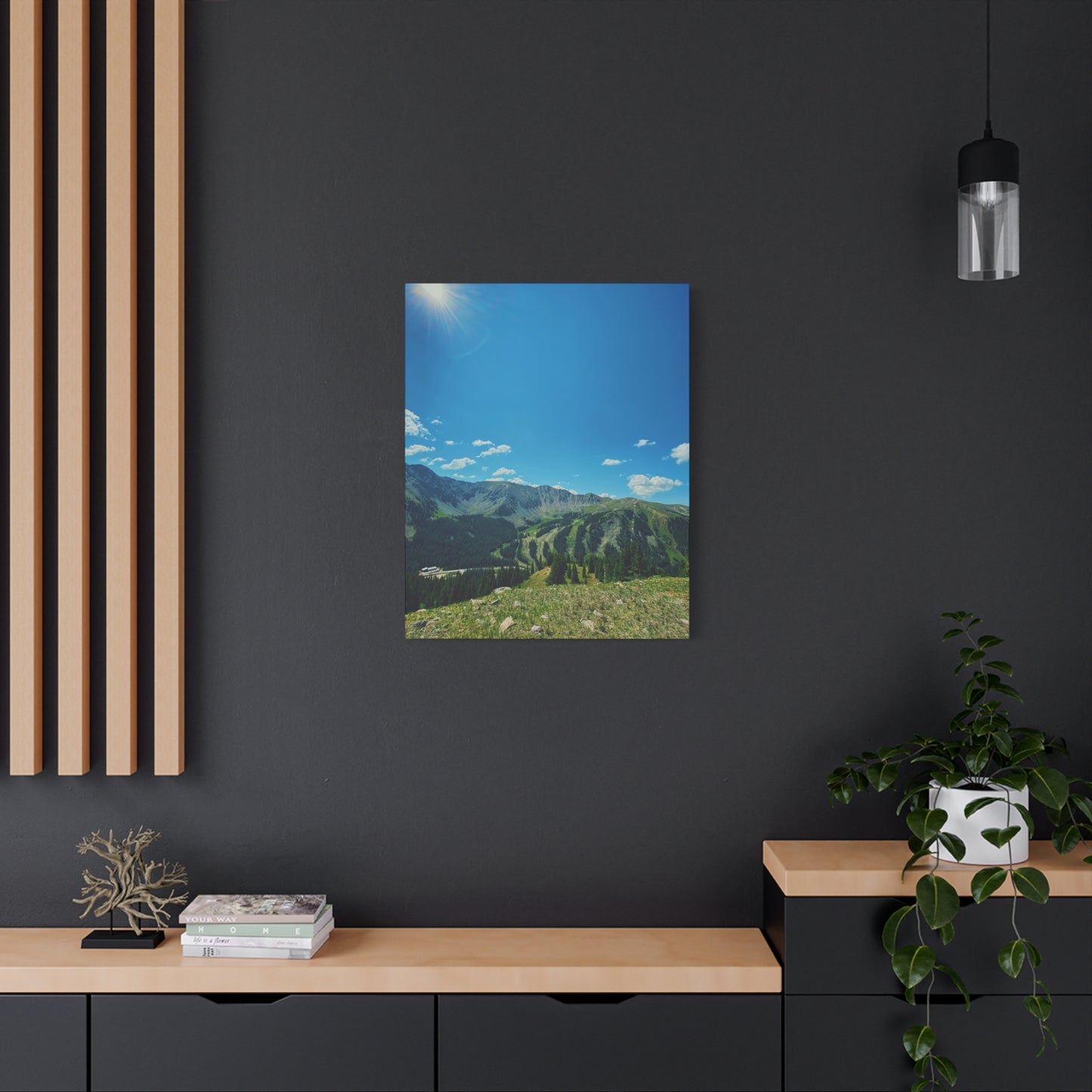 Canvas Print - Ski Run