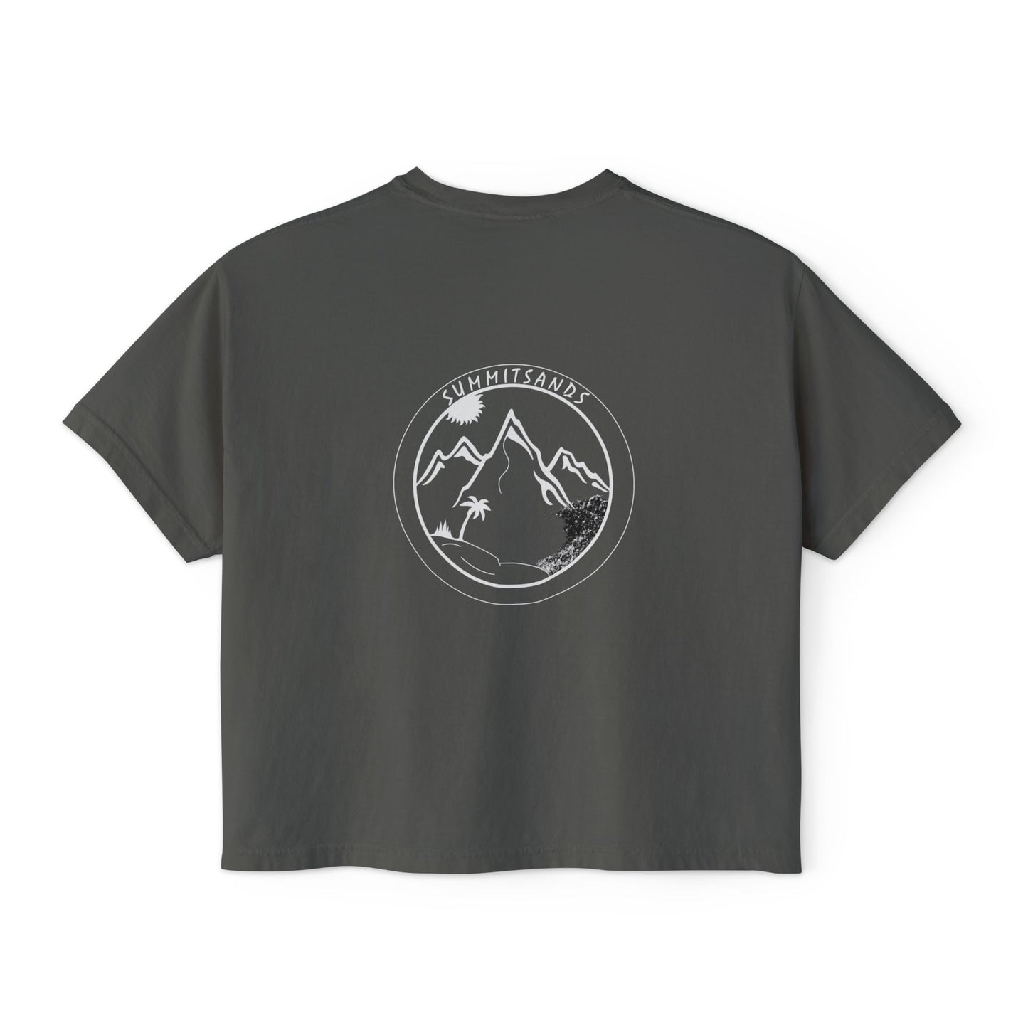 Woman's Boxy Tee White