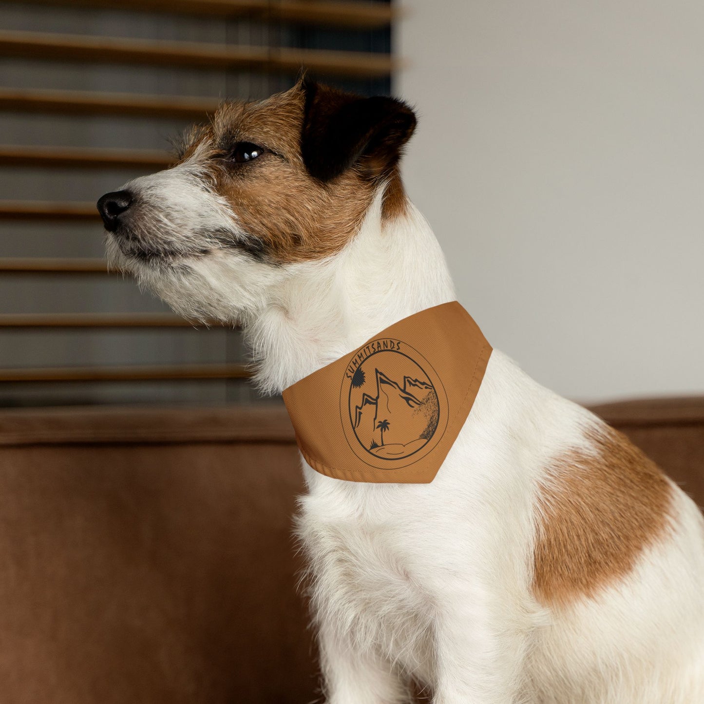Adventure Pet Bandana Tan