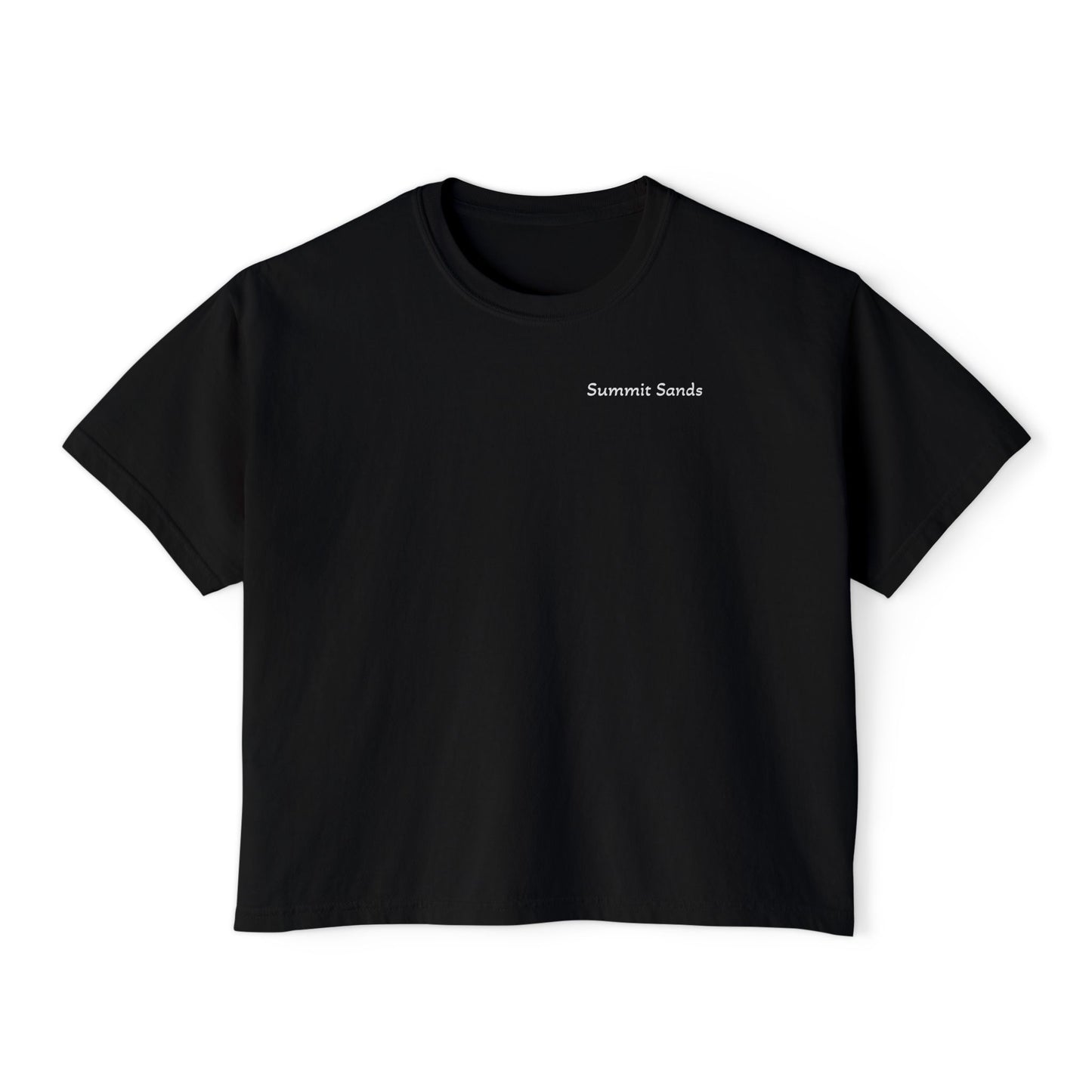 Woman's Boxy Tee White