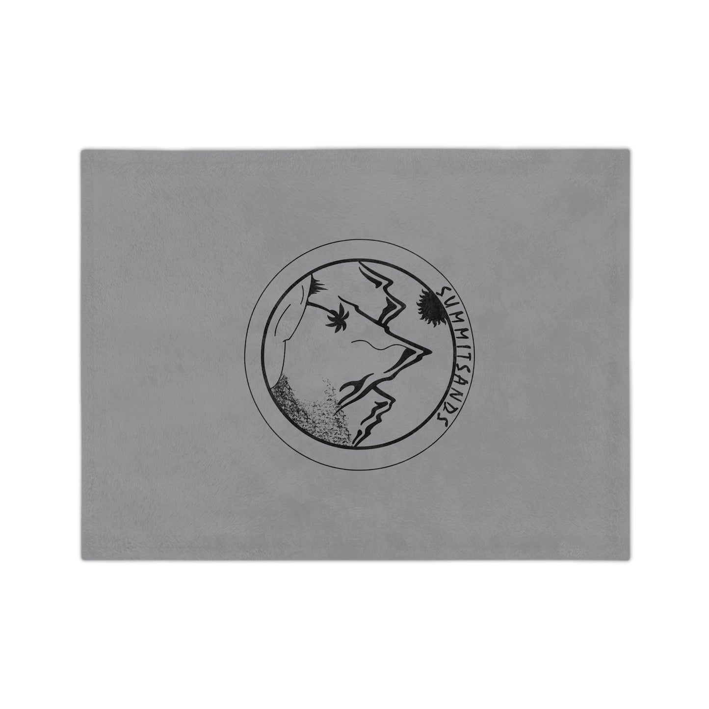 Microfiber Blanket Grey
