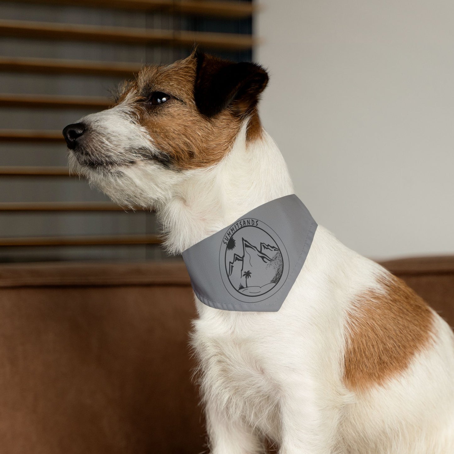 Adventure Pet Bandana Grey