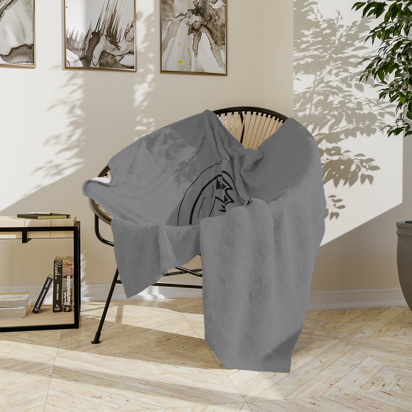 Microfiber Blanket Grey