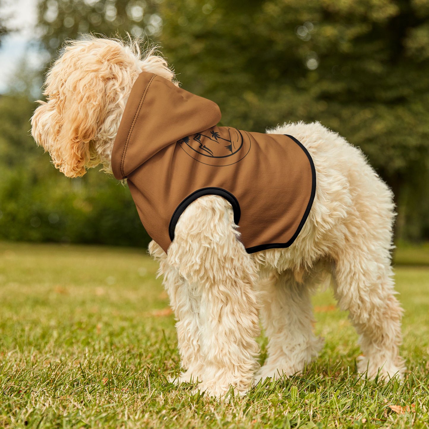 Mountain Pet Hoodie Tan
