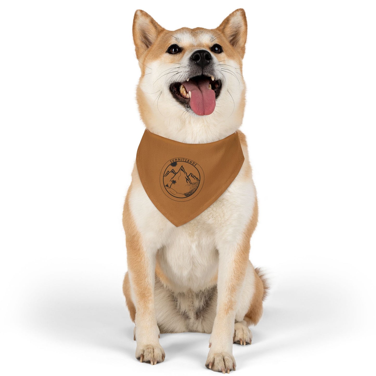 Adventure Pet Bandana Tan