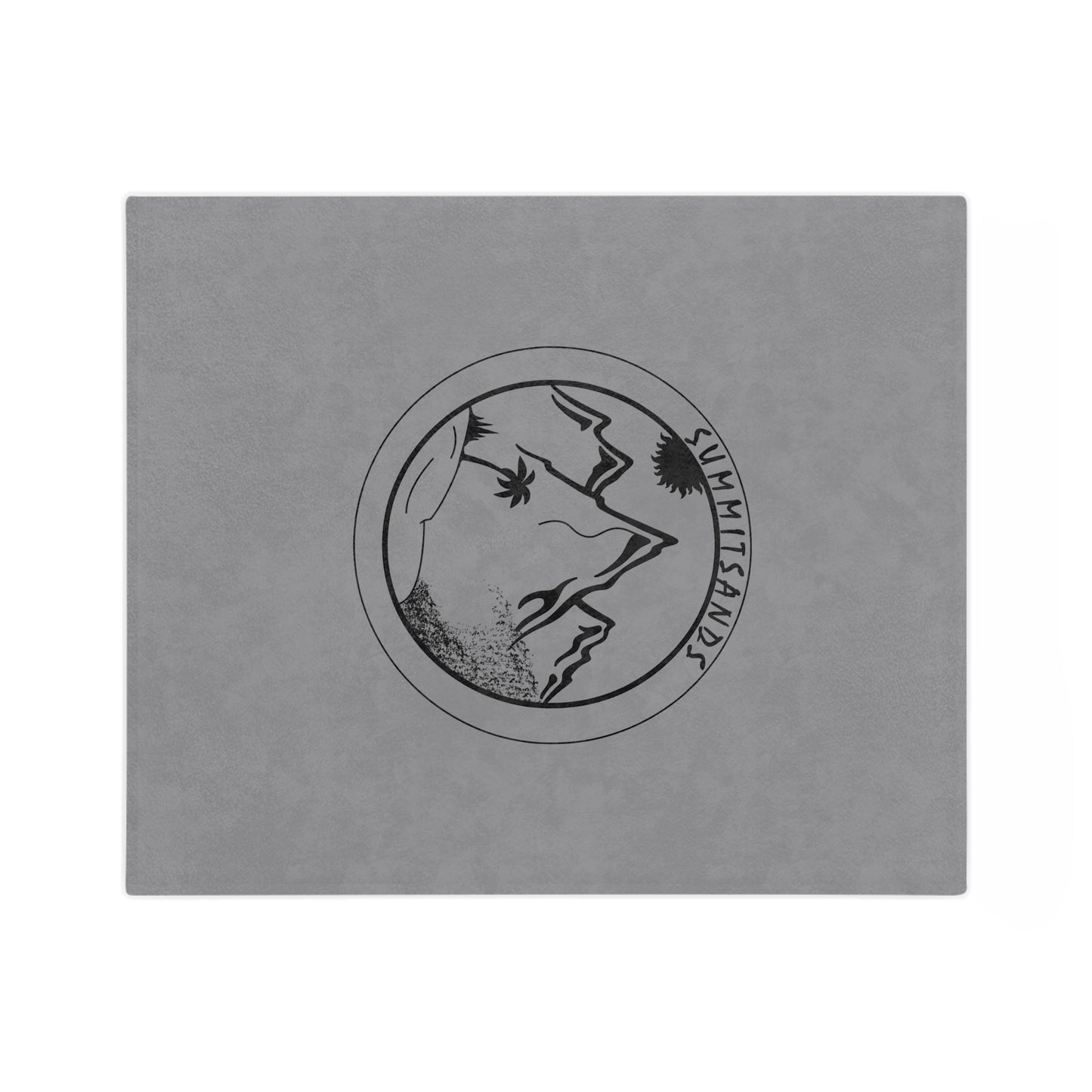 Microfiber Blanket Grey