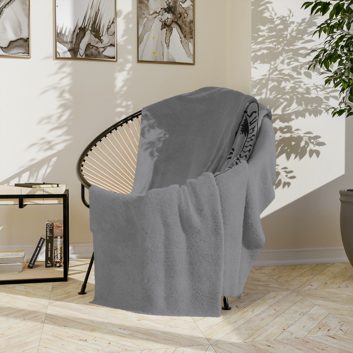 Microfiber Blanket Grey