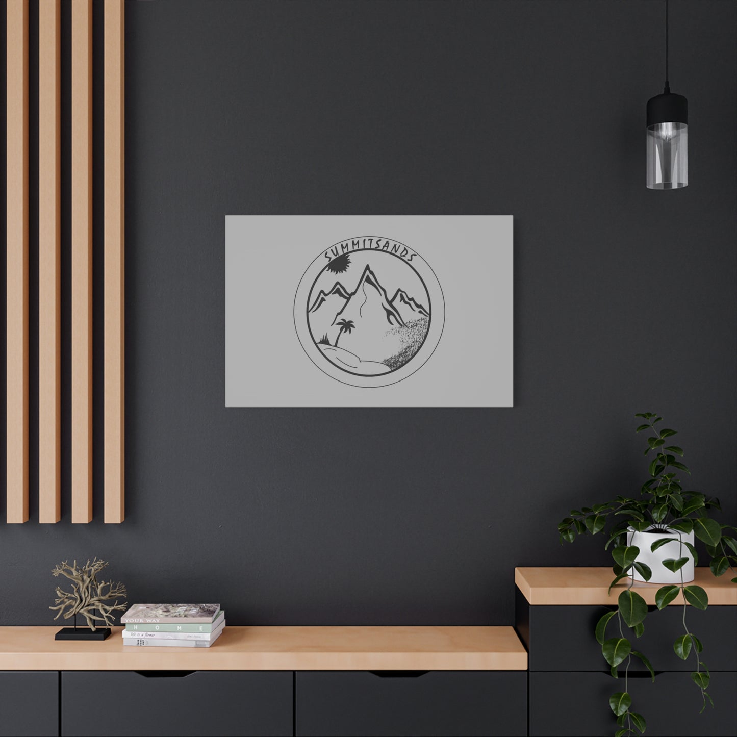 Adventure Canvas Grey