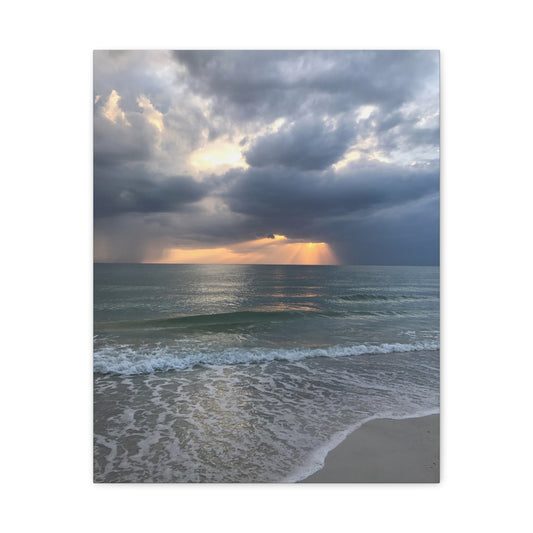 Canvas Print - Sunset Beach