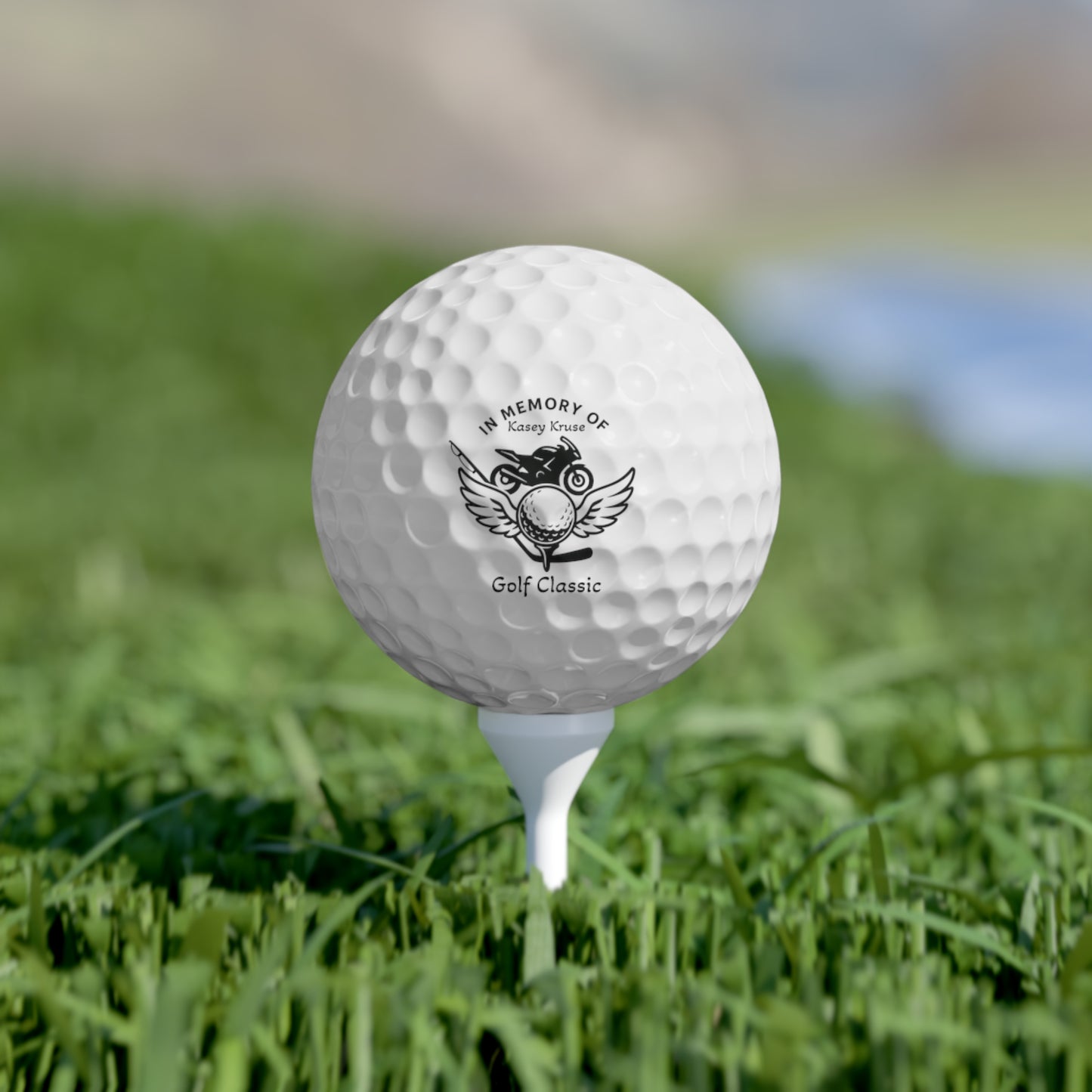 Custom Memorial Golf Balls