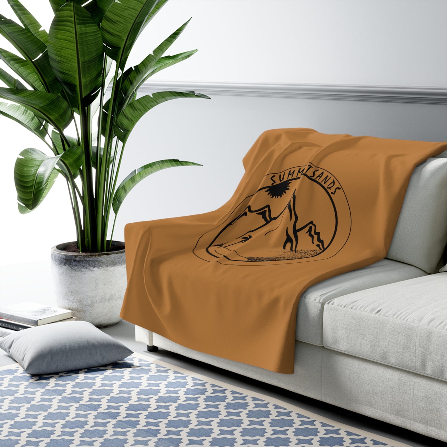Summit Sherpa Blanket Tan