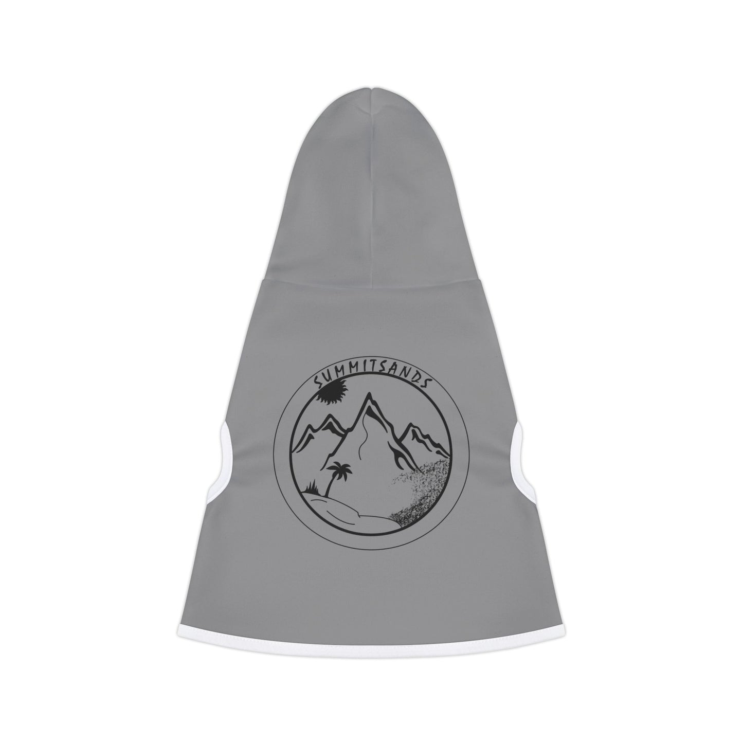 Mountain Pet Hoodie Grey