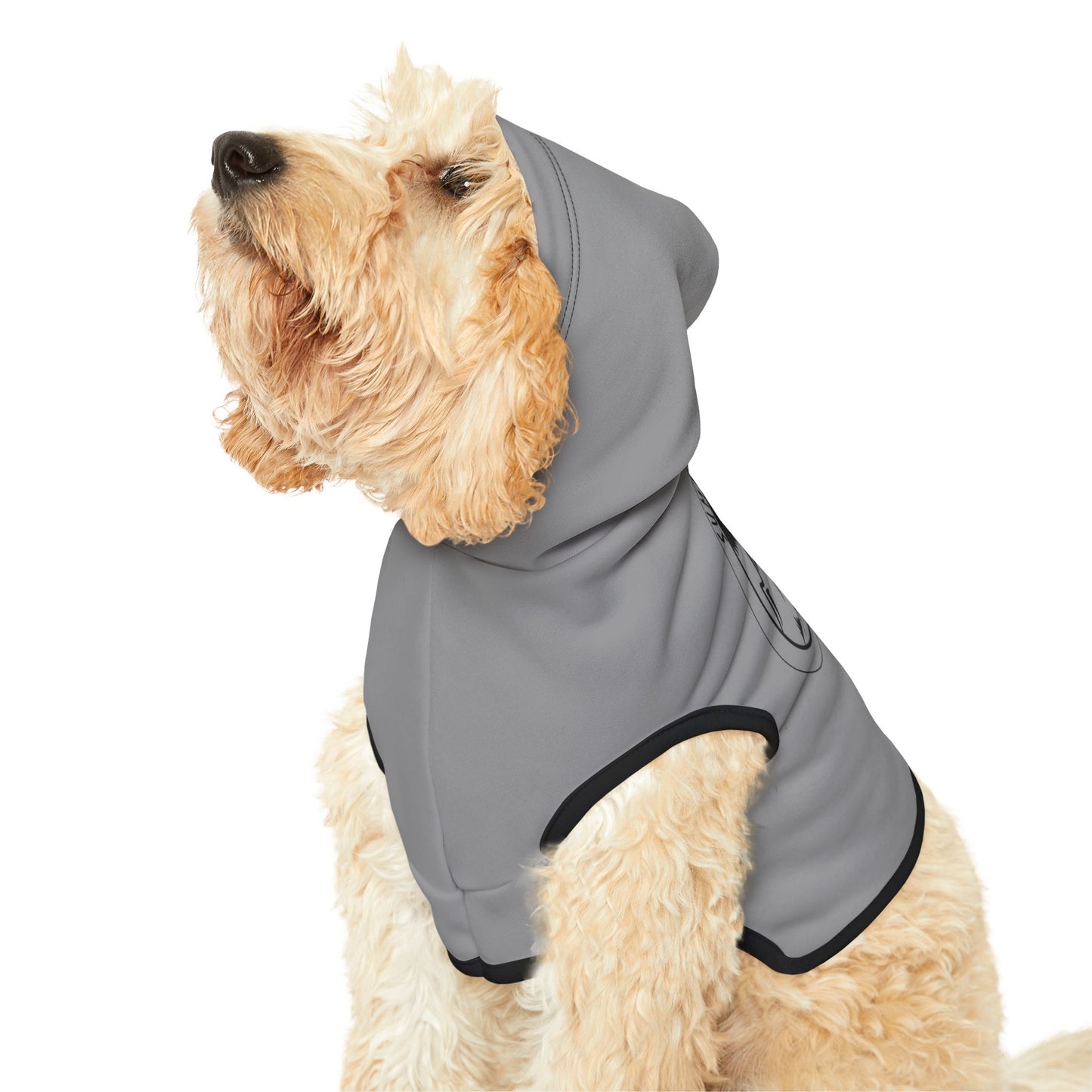Mountain Pet Hoodie Grey