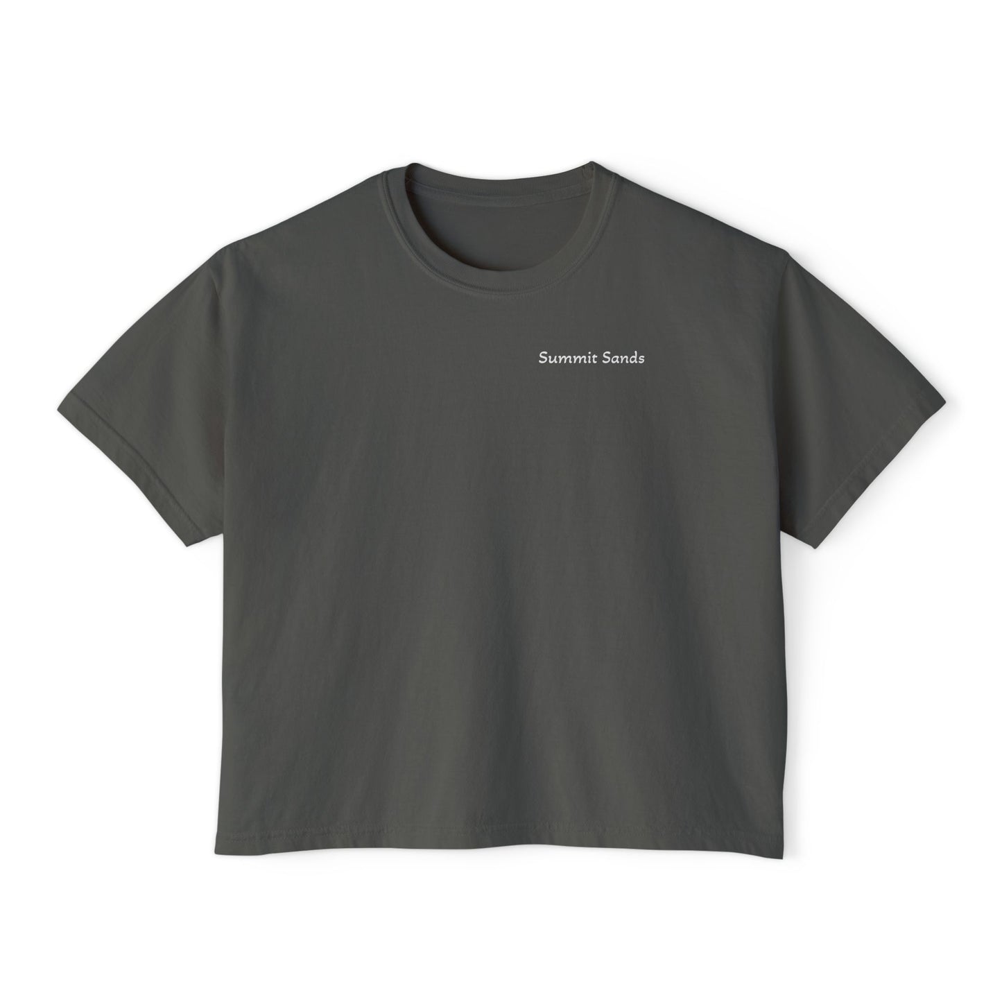 Woman's Boxy Tee White