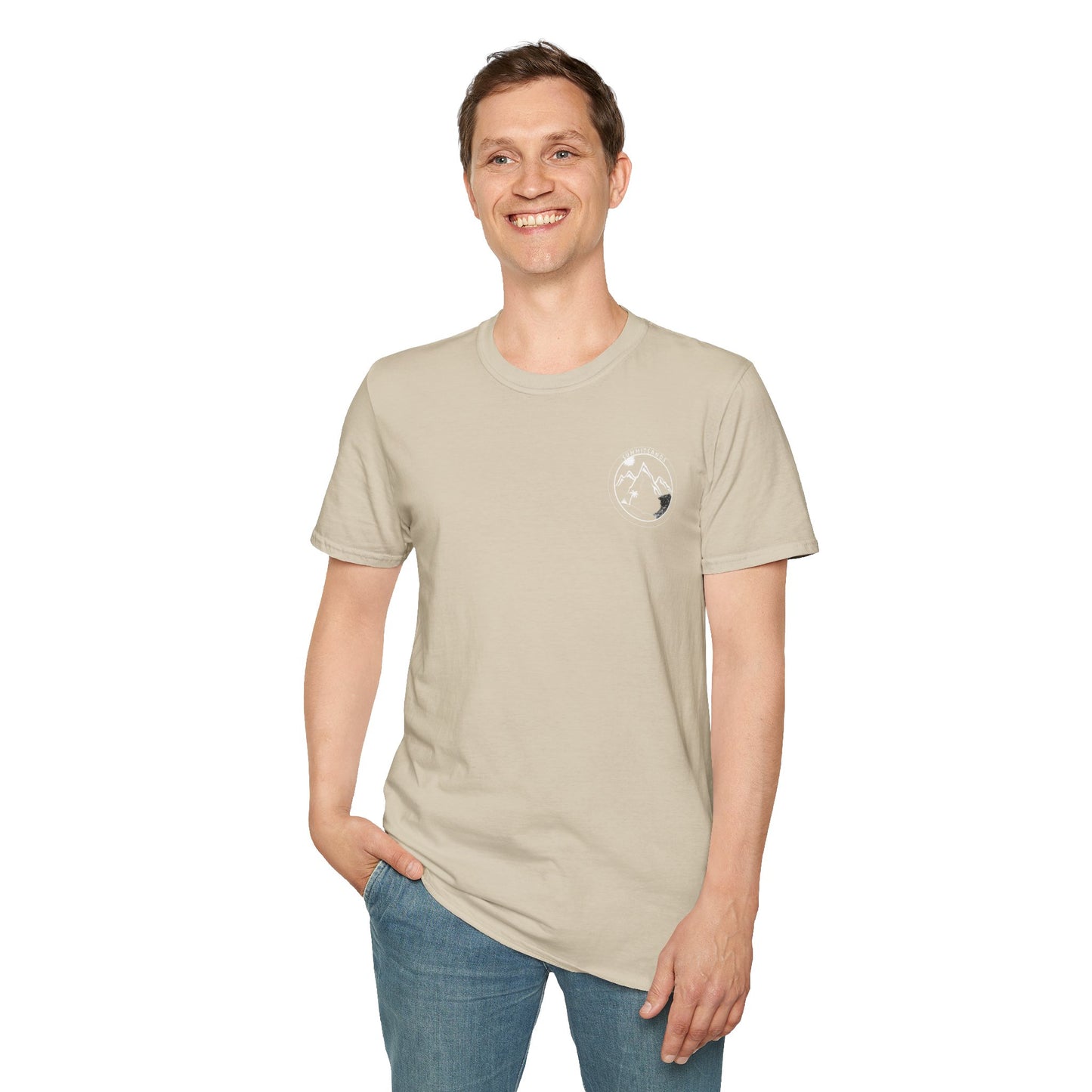 Adventure On Unisex Tee White