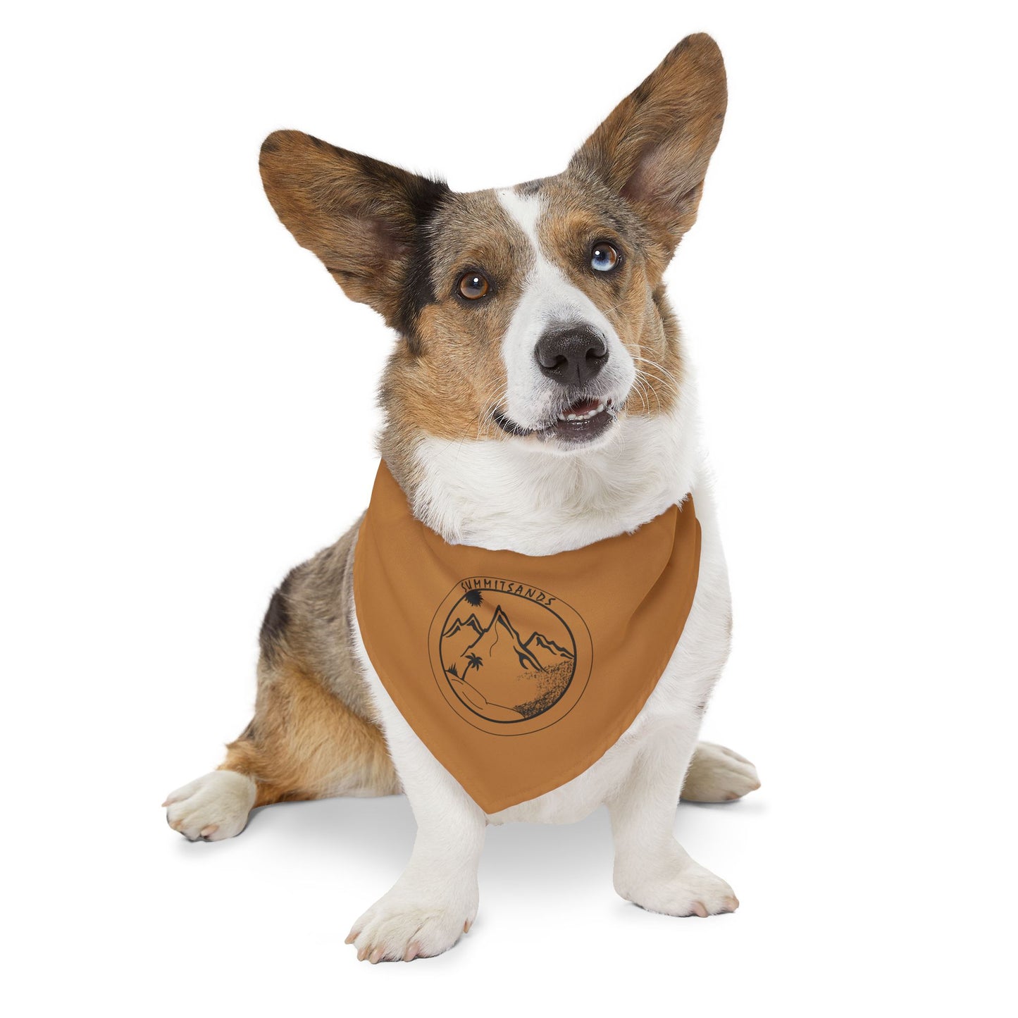 Adventure Pet Bandana Tan