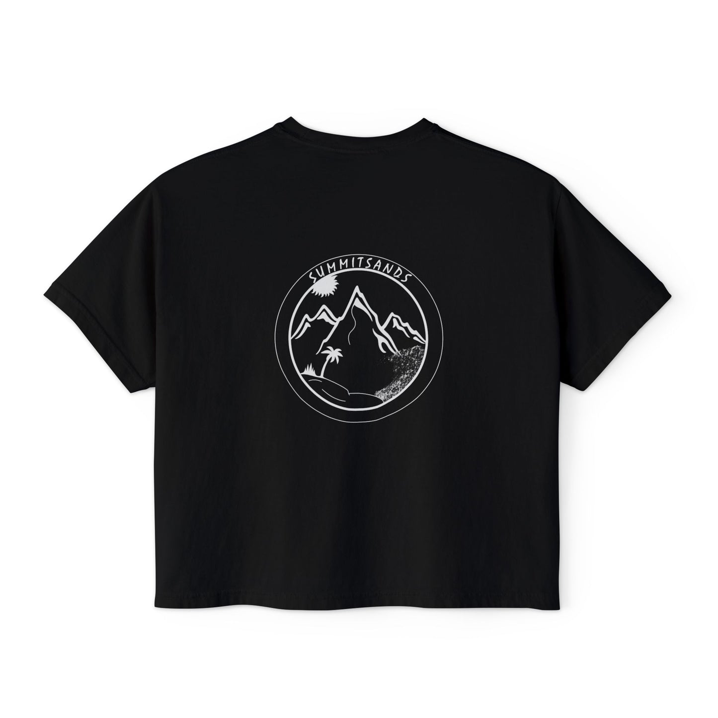 Woman's Boxy Tee White
