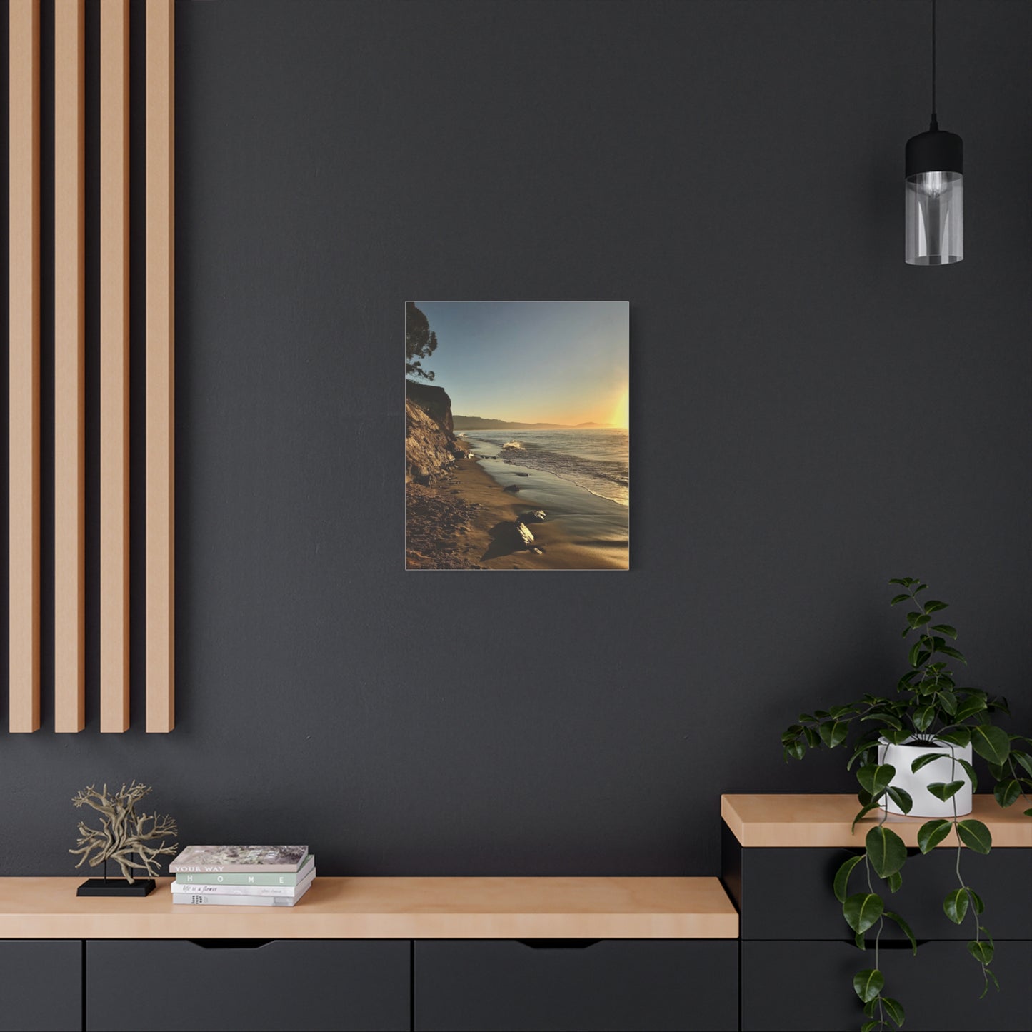 Canvas Print - Coastal Sunset