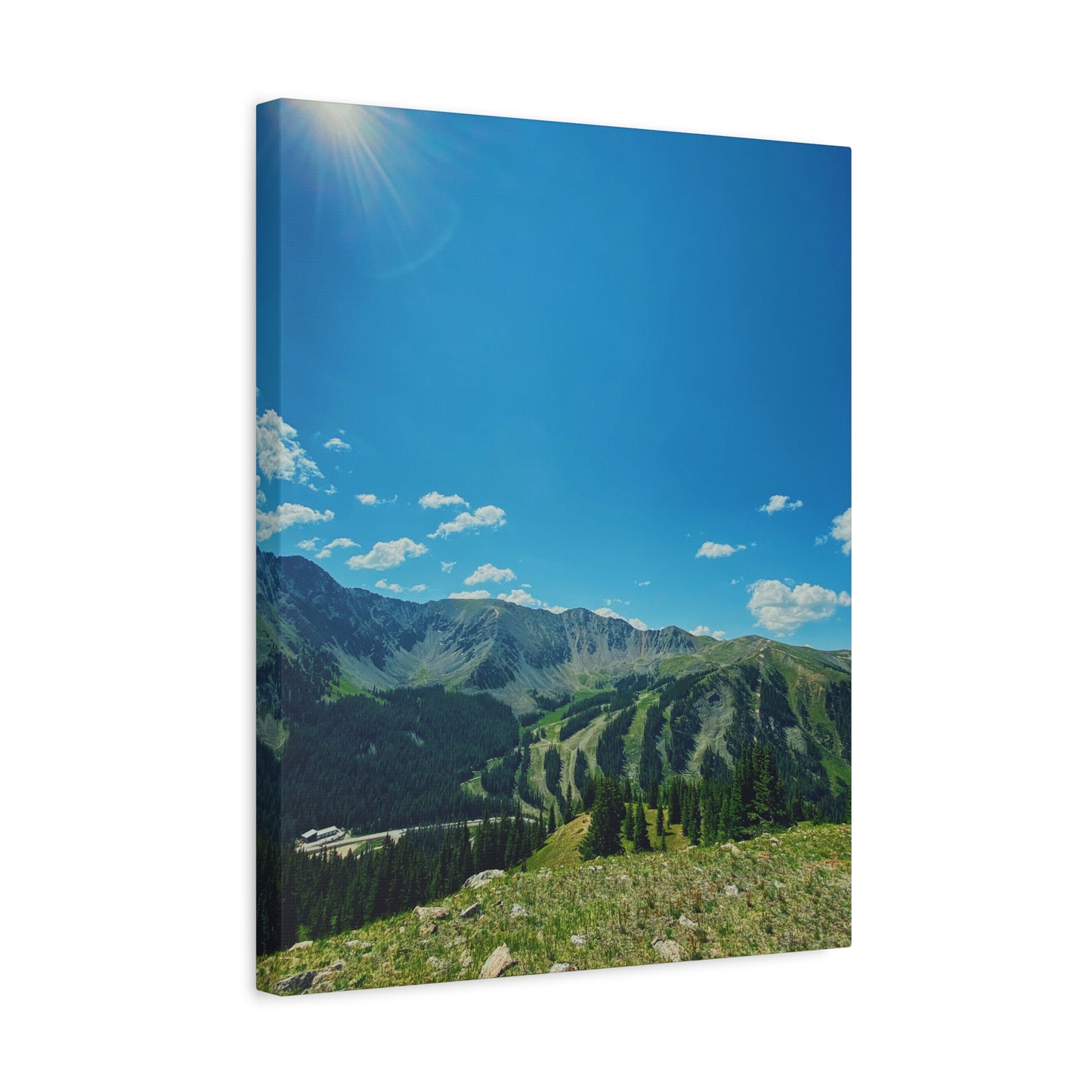 Canvas Print - Ski Run