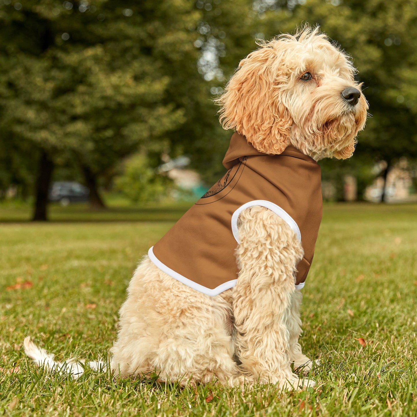 Mountain Pet Hoodie Tan