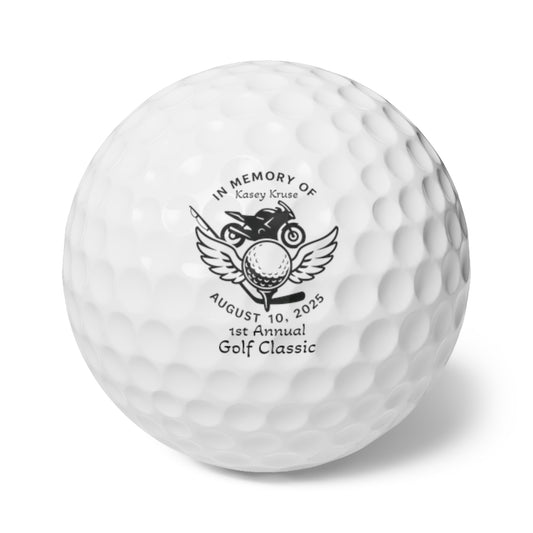Custom Memorial Golf Balls