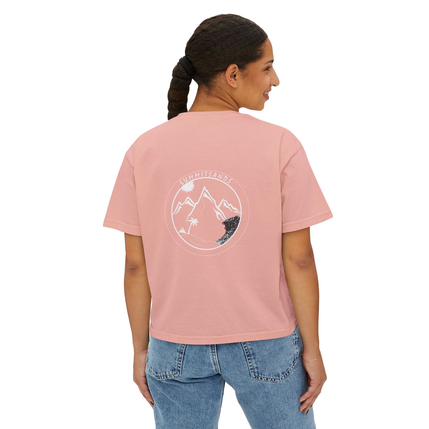 Woman's Boxy Tee White