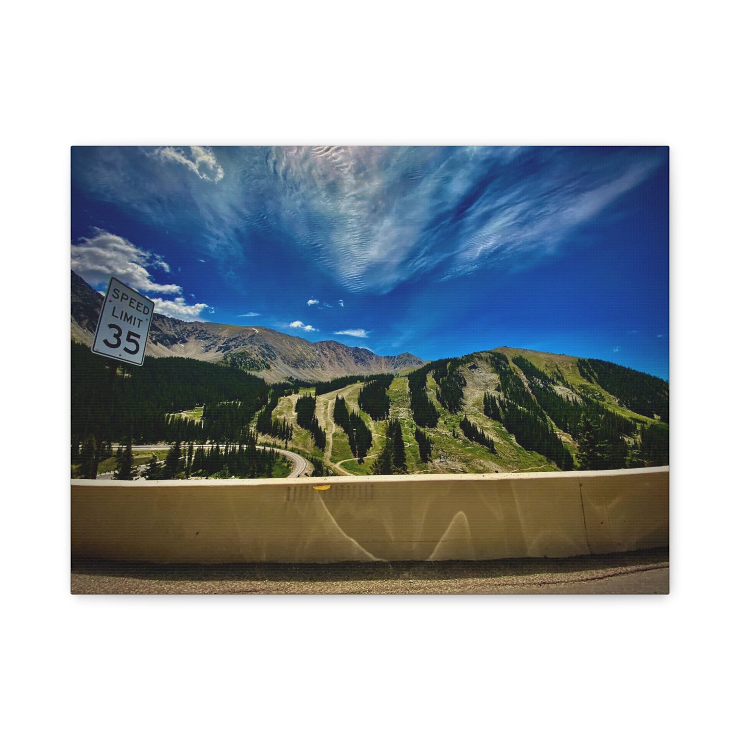 Canvas Print - A-Basin