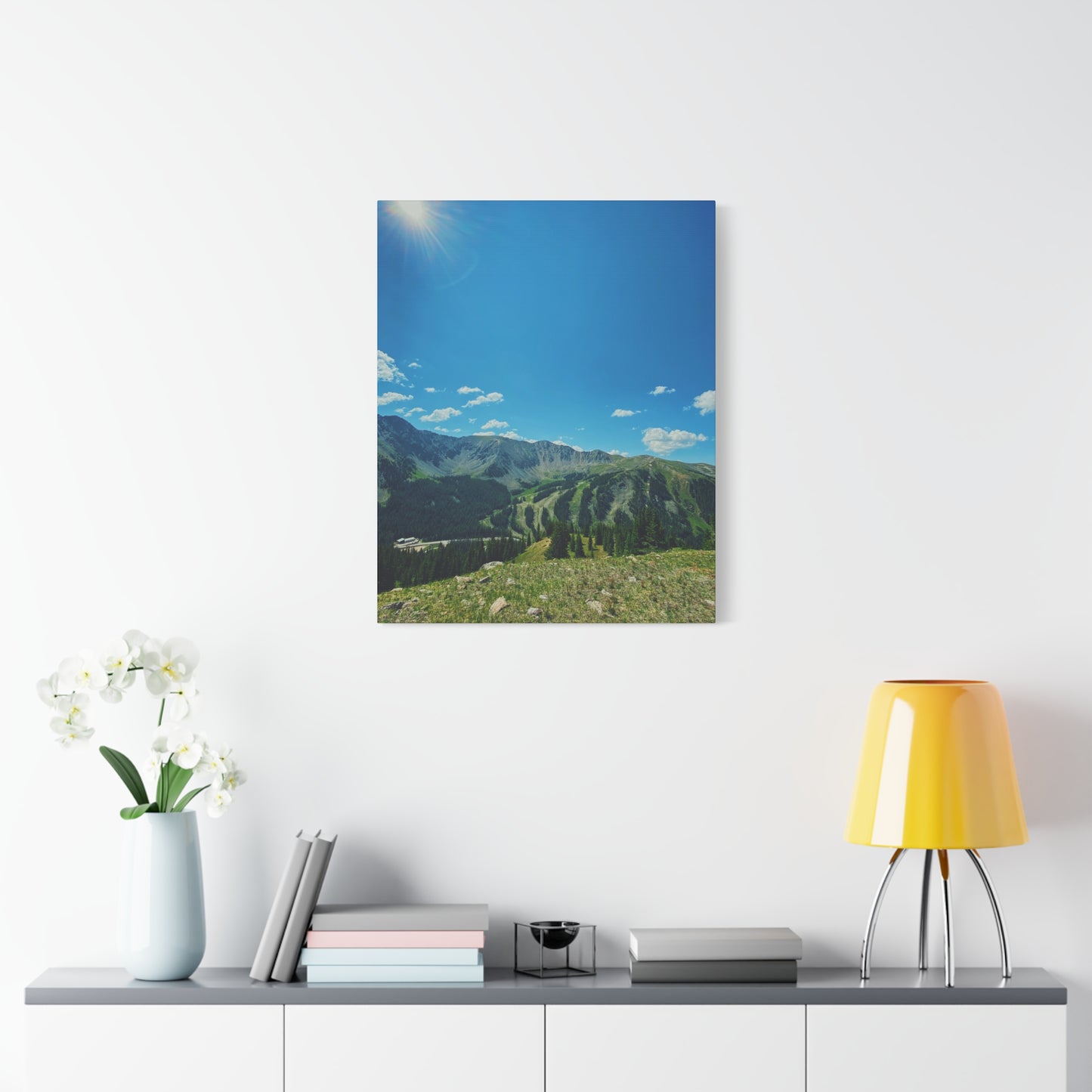 Canvas Print - Ski Run
