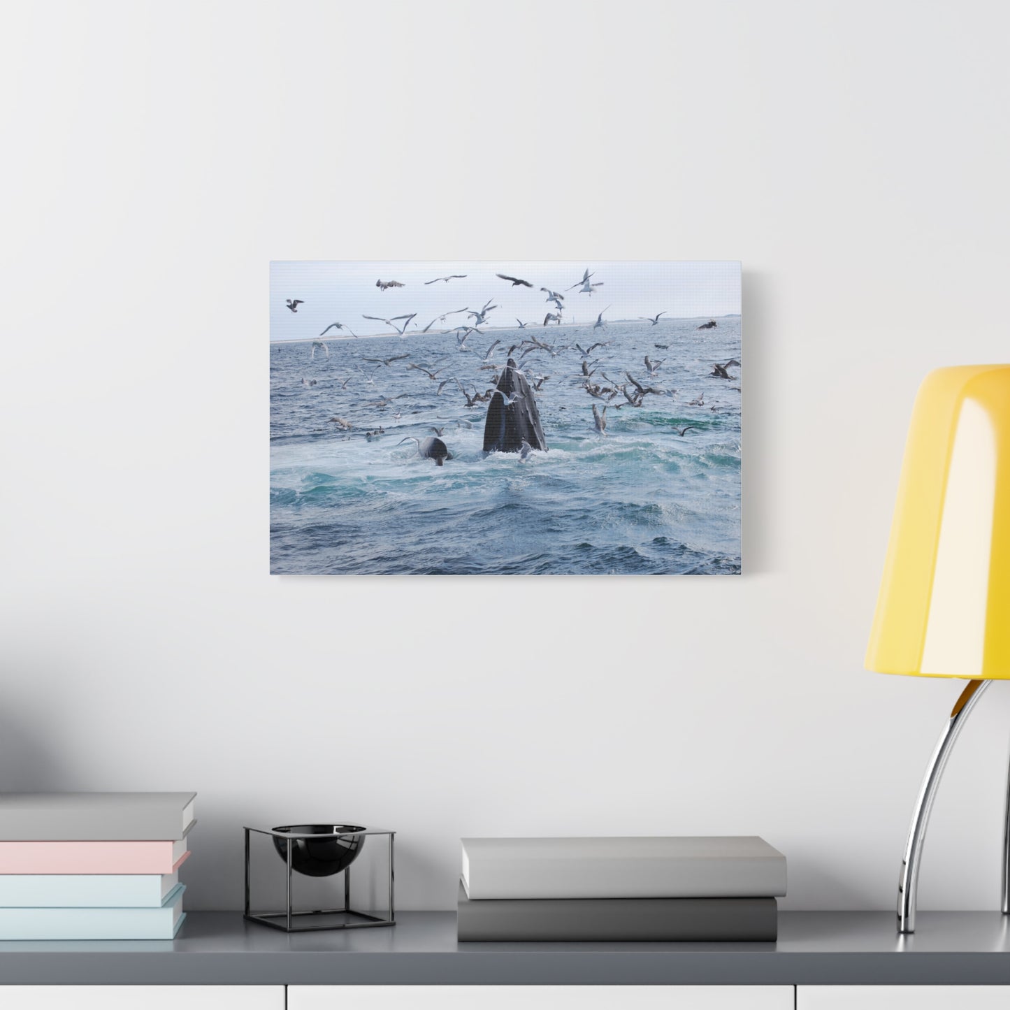 Canvas Print - Whale Feeding