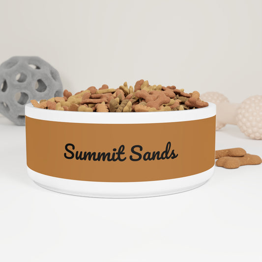 Summit Pet Bowl Tan