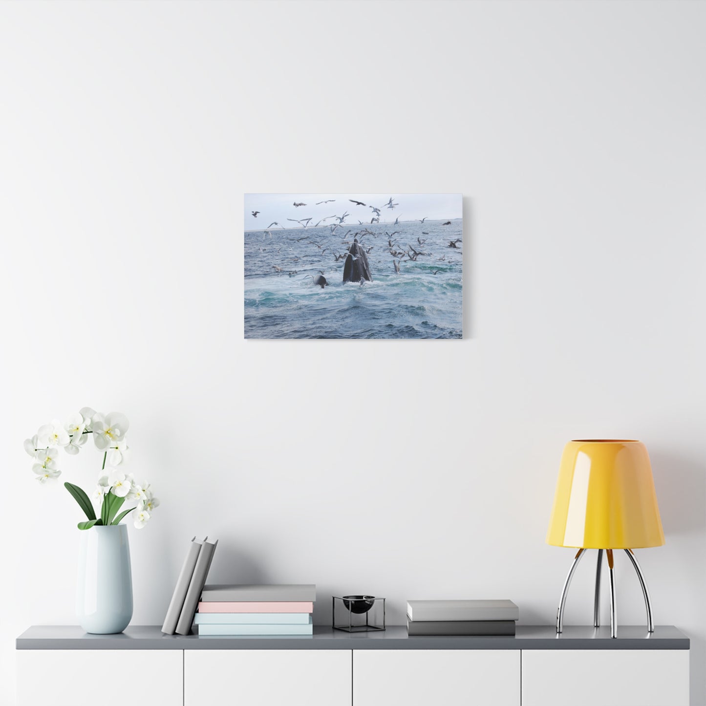 Canvas Print - Whale Feeding