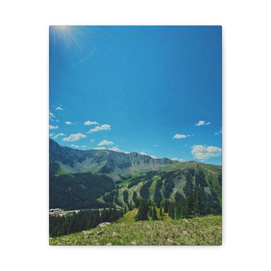 Canvas Print - Ski Run