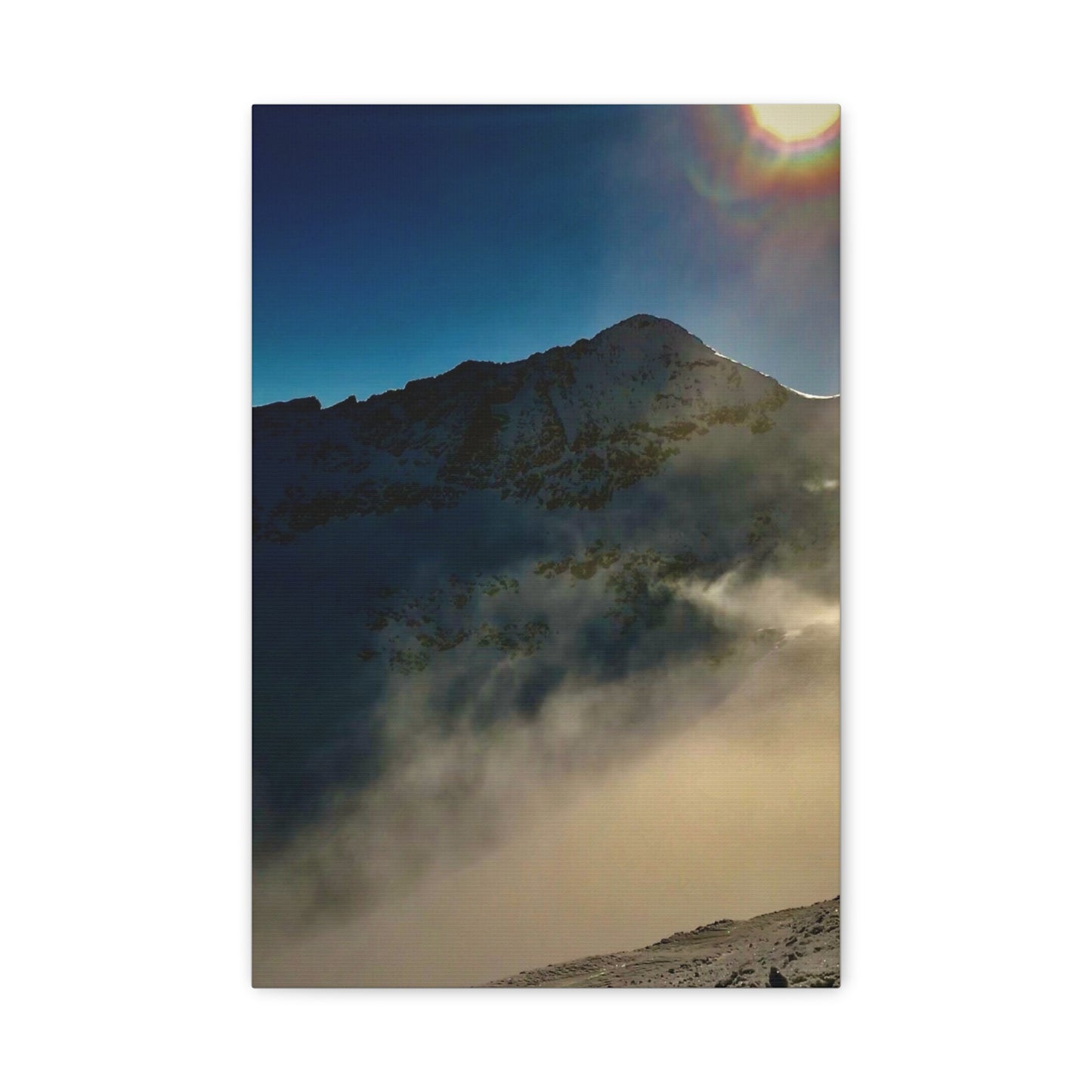 Canvas Print - Whistler Canada Ski Art