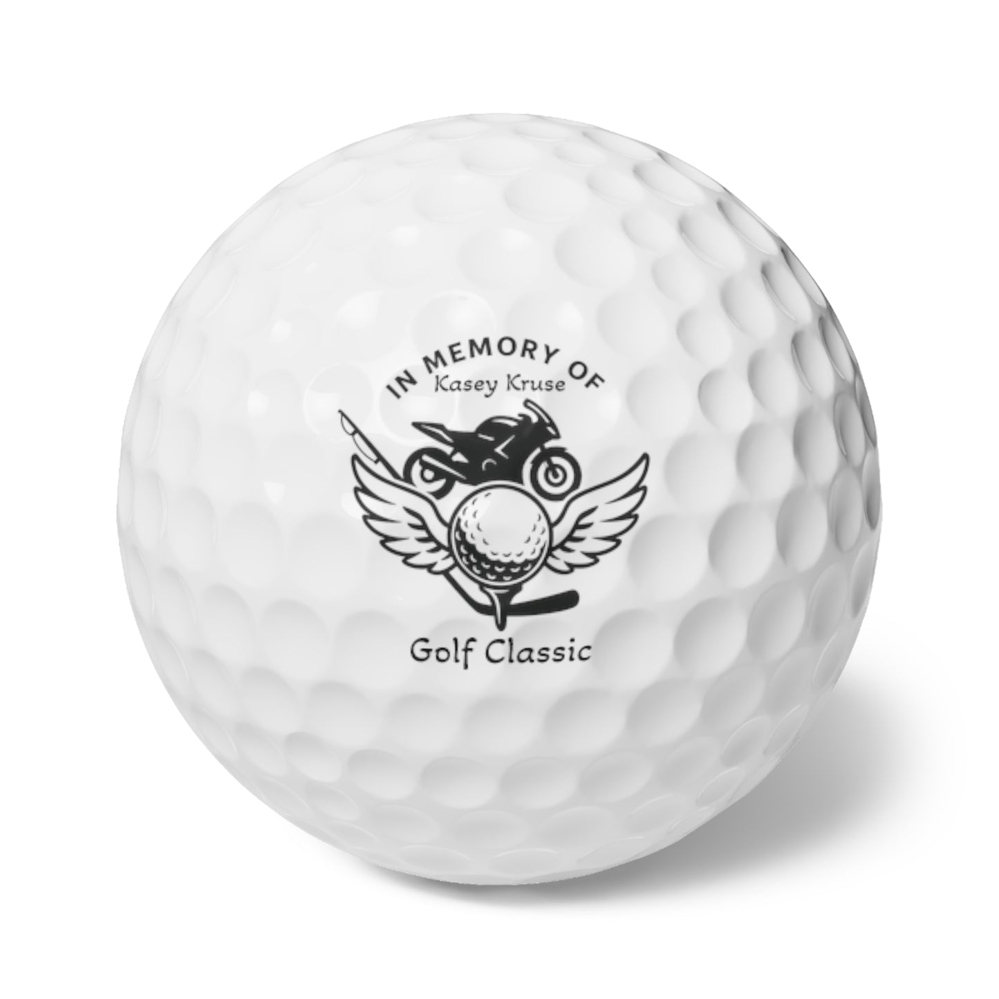 Custom Memorial Golf Balls