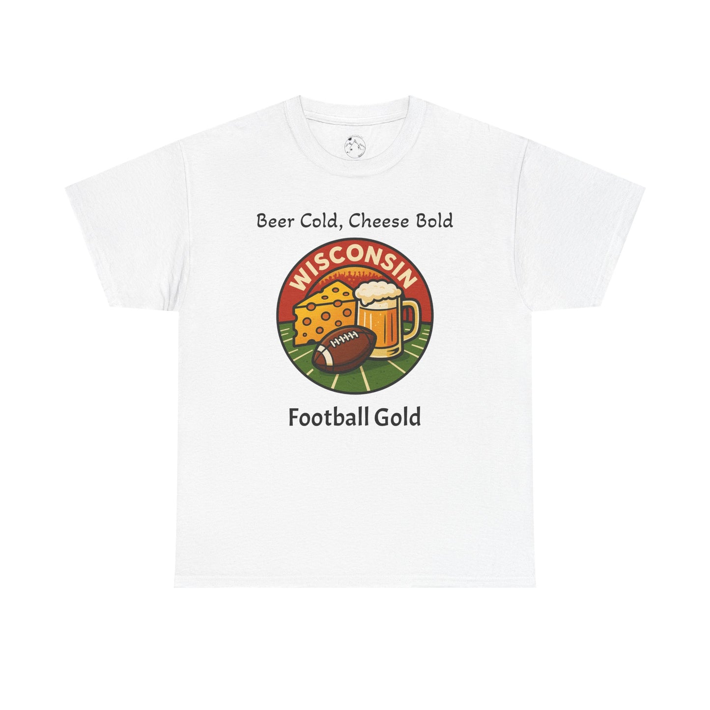 Wisconsin Football Gold Tee