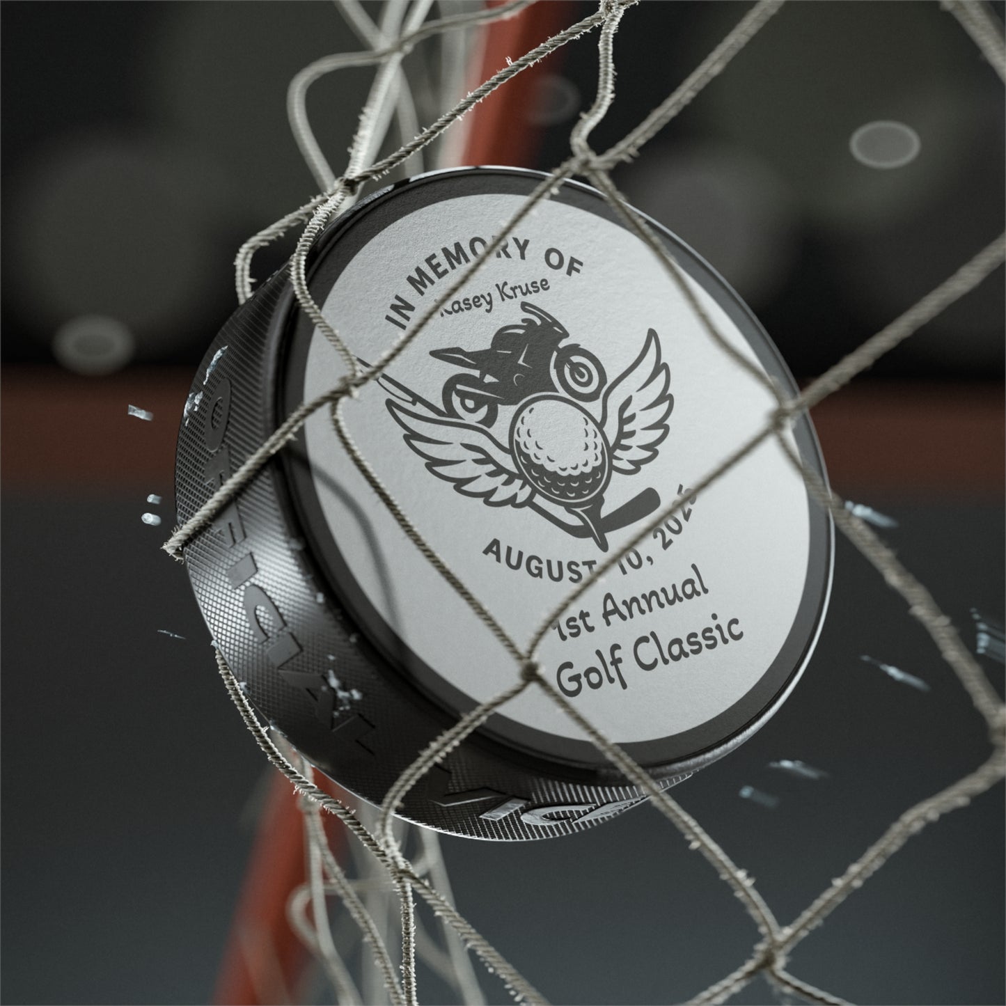Kasey Hockey Puck