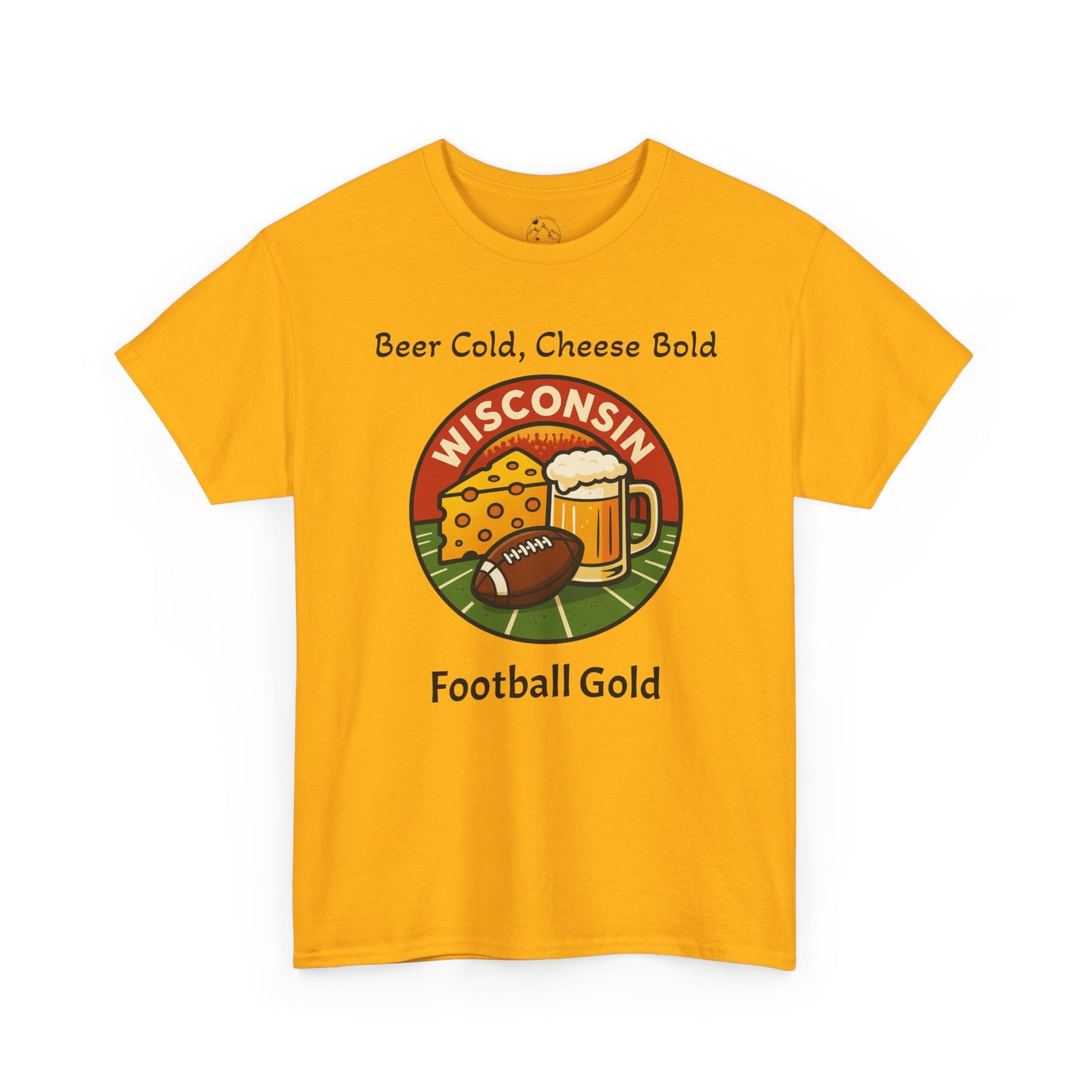 Wisconsin Football Gold Tee