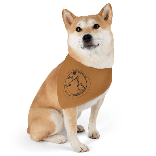 Adventure Pet Bandana Tan