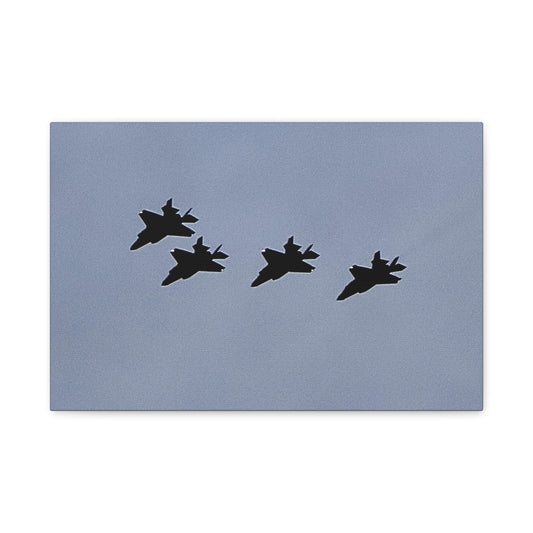 Canvas Print - F-35 Rear