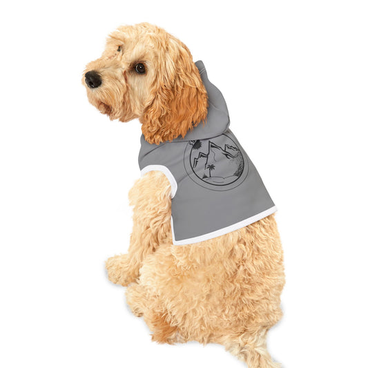 Mountain Pet Hoodie Grey