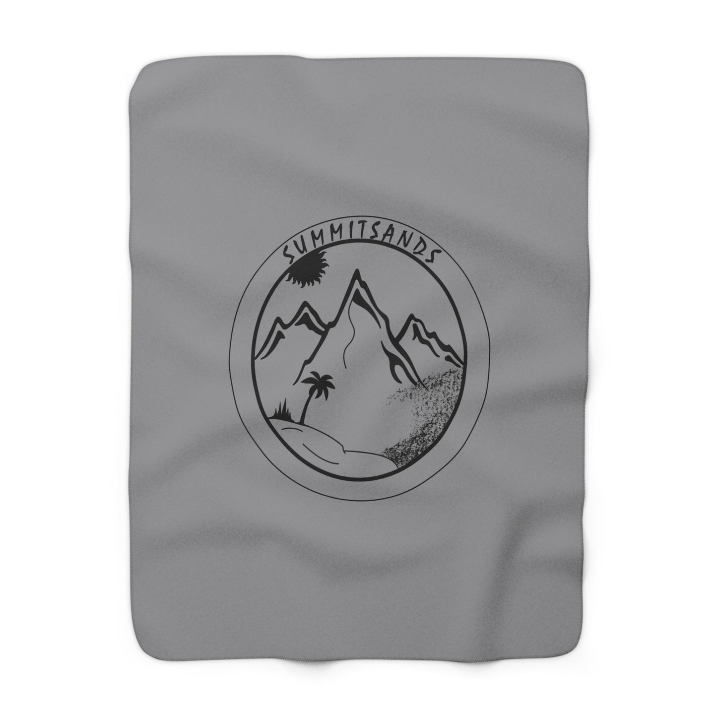 Summit Sherpa Blanket Grey
