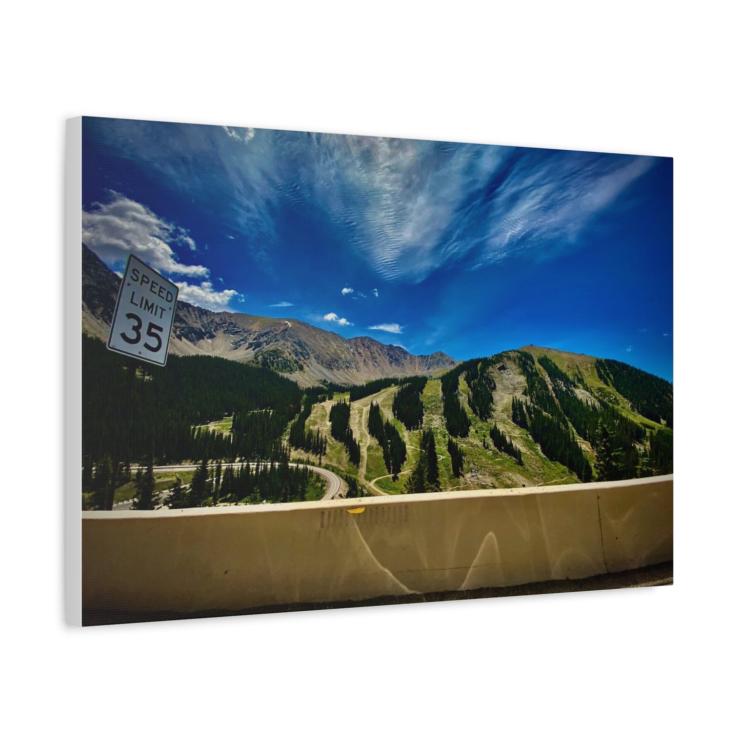 Canvas Print - A-Basin