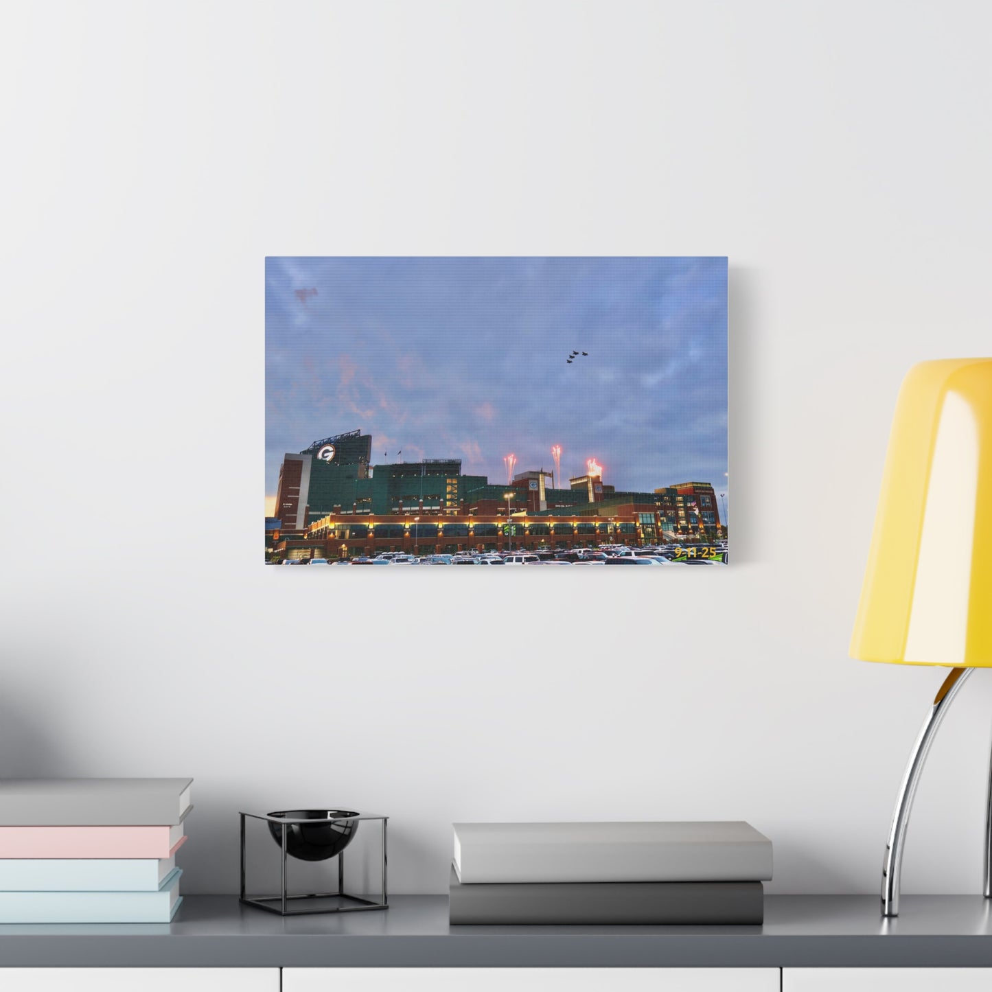 Canvas Print - 9/11 F-35 Packers Flyover