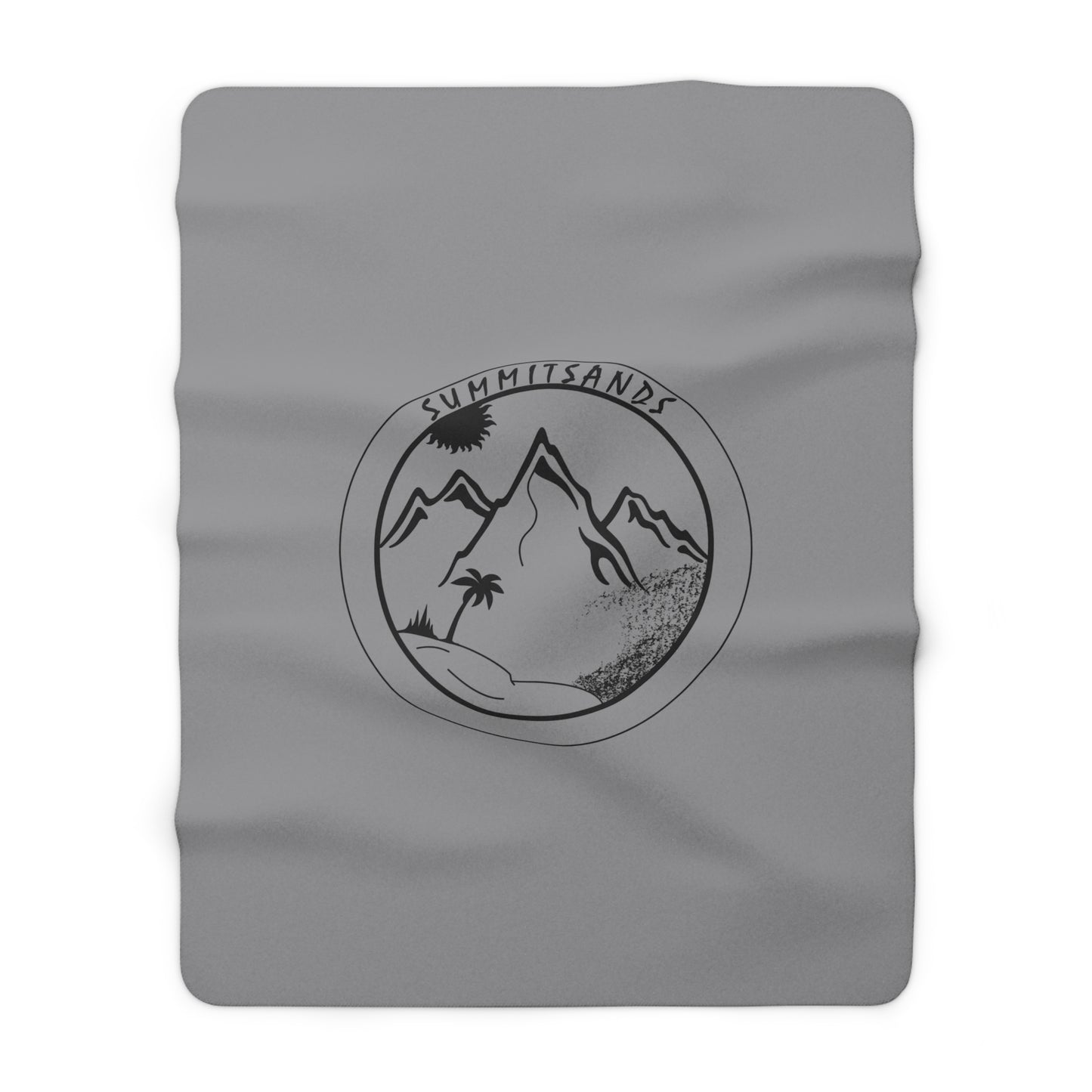 Summit Sherpa Blanket Grey