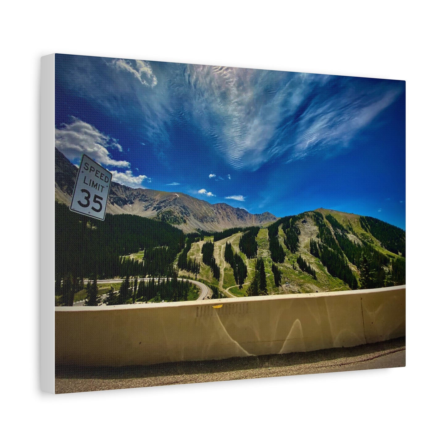 Canvas Print - A-Basin