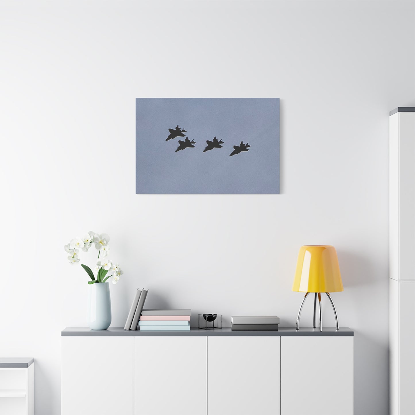 Canvas Print - F-35 Rear