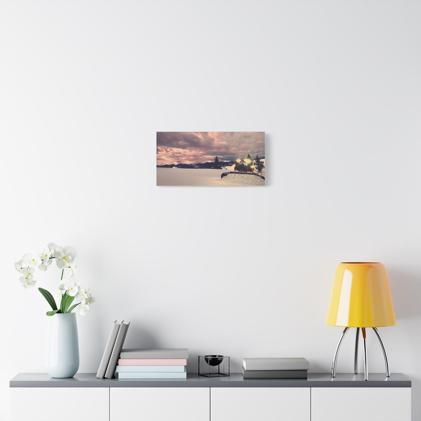 Canvas Print - Vail Snowcat Sunrise