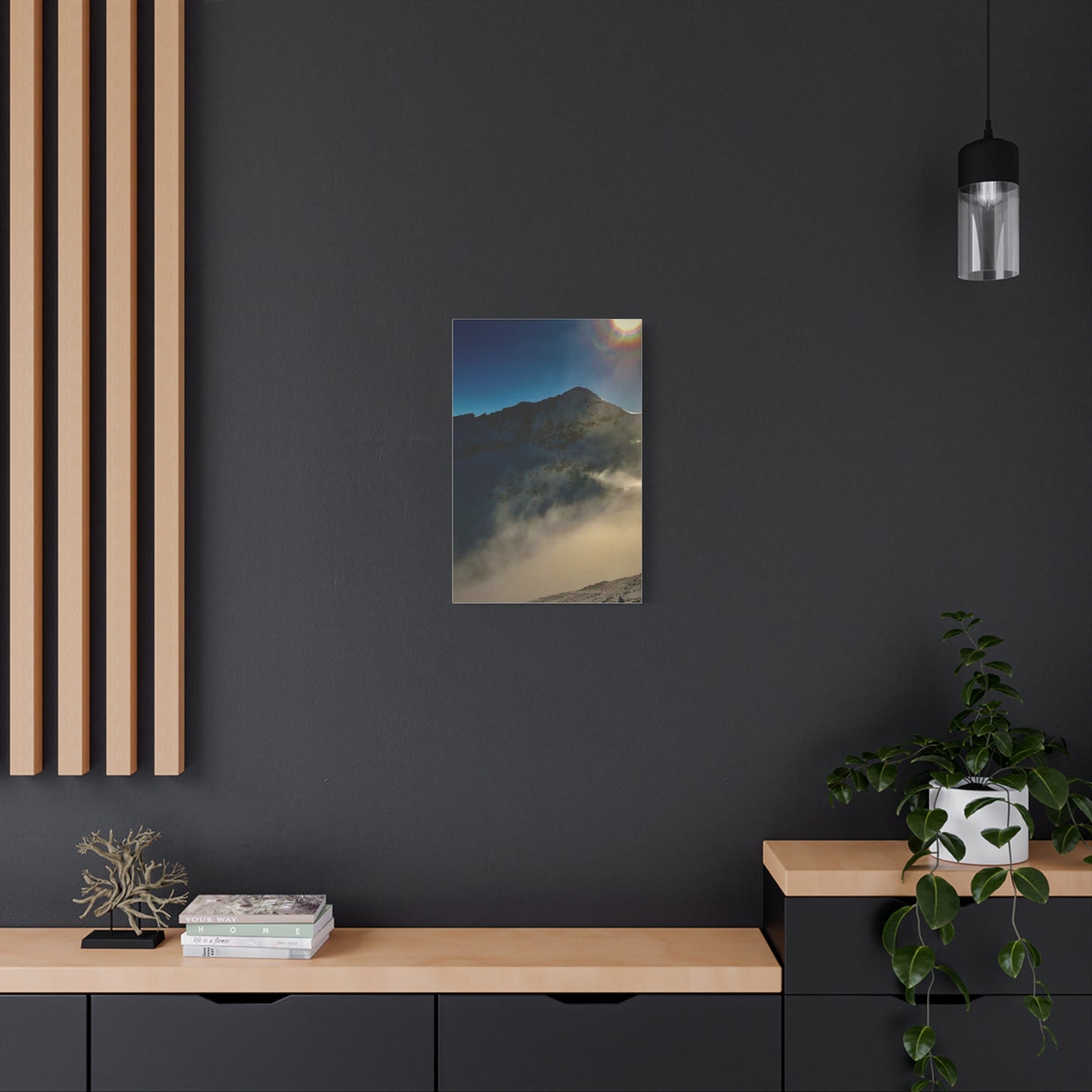 Canvas Print - Whistler Canada Ski Art